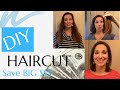 EASY! DIY Haircut:  Cut &amp; Layer Your Own Hair: Step by Step Tutorial