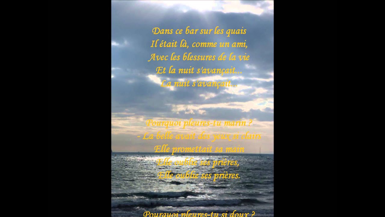 02 La complainte du marin - YouTube