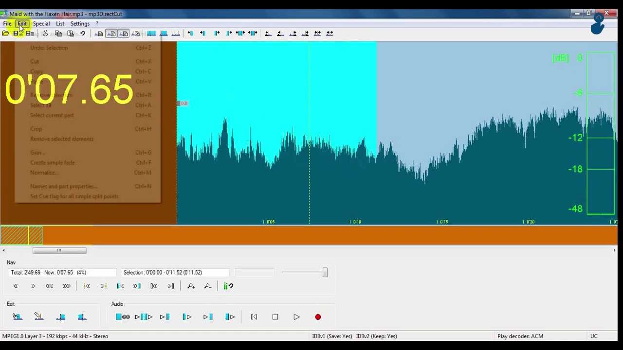 mp3 Direct Cut - Quick Video Tutorial Free Download - YouTube