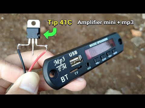 Amplifier mini + MP3 player