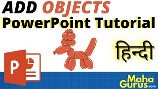 How to Insert Objects in PPT | Add Objects in Powerpoint Presentation in Hindi