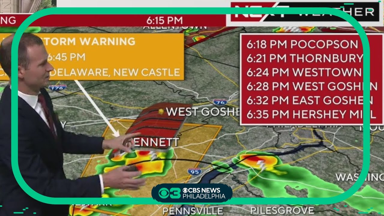 NEXT Weather: Tracking severe storms for Monday night - YouTube