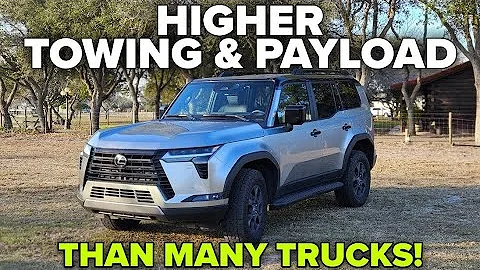 LEXUS GX550! BETTER PAYLOAD AND CAPACITY THAN MY PICKUP!
