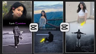 Dual Photo video & Lyrics video editing | capcut video editing telugu screenshot 5