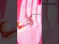 New finger mehndi 😘🌿🌺 #mehndi #shortvideo #shorts