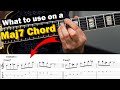 The Most Important Solo Tools For A Maj7 Chord The Most Important Solo Tools For A Maj7 Chord
