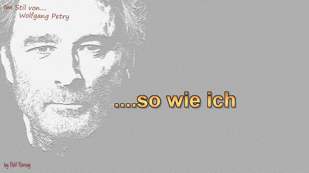 Wolfgang Petry Wo Sind Denn All Die Helden