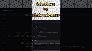 interfaces vs abstract class en #java #programacion #programming #coding #tutorial #javatutorial