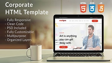 Monkers - Corporate, Business HTML Template | Themeforest Website Templates and Themes