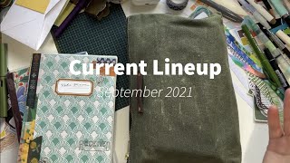 Current Lineup September 2021 Journals and Planners Hobonichi Traveler's Company Midori
