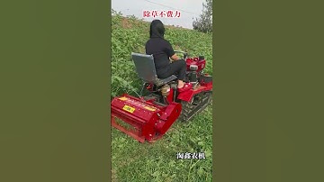 Multifunctional rotary tiller straw return to the field crusher weeding without any effort