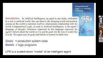 Robert Kowalski (Invited Talk) - Combining Logic Programs and Imperative Programs in LPS