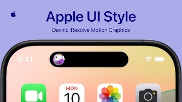 Create Animations Like Apple UI in Davinci Resolve