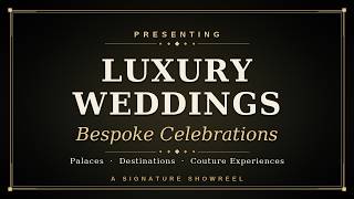 Bespoke Luxury Weddings | Signature Celebrations by Elite Weddings | #DestinationWedding