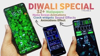 Diwali Special Beast Lock screen 32+ Wallpaper effect 3D clock With Home Screen Animations and MORE! screenshot 1