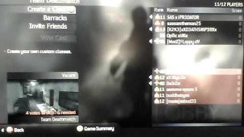 Cod 4 Host ended Game 2 Times In a row