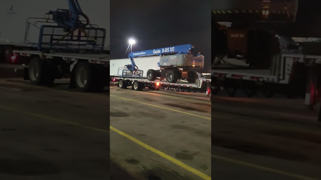 Hauling special equipment! 