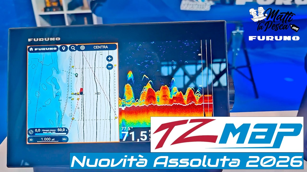 Nuovo Furuno TZMAP #mattiperlapesca #furunoitalia @Furuno Italia #furuno