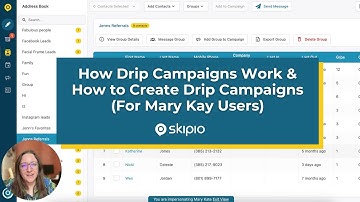 How Drip Campaigns Work & How to Create Drip Campaigns (for Mary Kay Users)