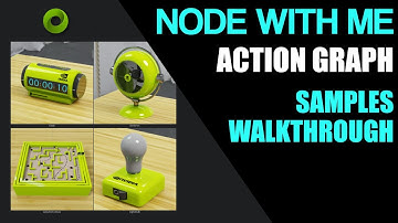 Action Graph Samples Walkthrough - NVIDIA Omniverse  - Node With Me