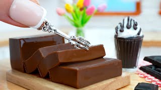 🍫 Very Easy To Make Delicious Chocolate in Miniature Kitchen with Only Few Ingredients🍳 Mini Yummy