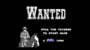 Wanted (Master System PSG 60Hz / US) - Intro / Attract Mode