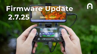 Firmware Update 2.7.25: New Features