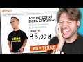 SPRAWDZAM PODRÓBKI SKLEPÓW YOUTUBERÓW! *koszulka EKIPA x TEAM X i inne*