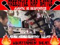 Jheyzee vs respitados of brown squad  freestyle battle  goodvibes