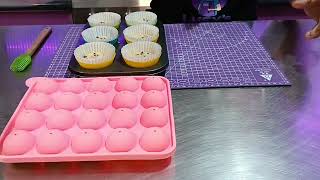 Cupcakes + Cake Pops + Queque Para Lace Pops En Una Sola Horneada