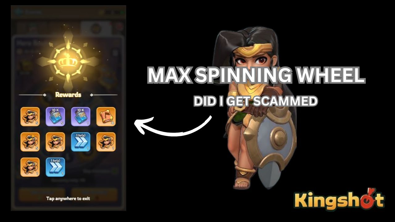 Maxing Out the Hero Roulette! | Crazy rewards in kingshot