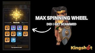 Maxing Out the Hero Roulette! | Crazy rewards in kingshot screenshot 3