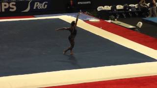 Simone Biles - Floor - 2013 P&G Gymnastics Championships Podium Training