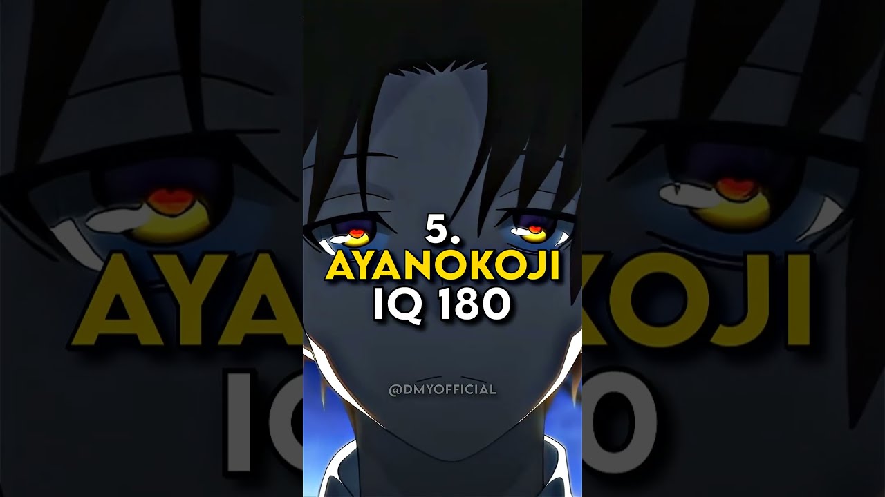 Top 5 Smartest Anime Characters Shorts