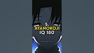 Top 5 Smartest Anime Characters Shorts Anime 