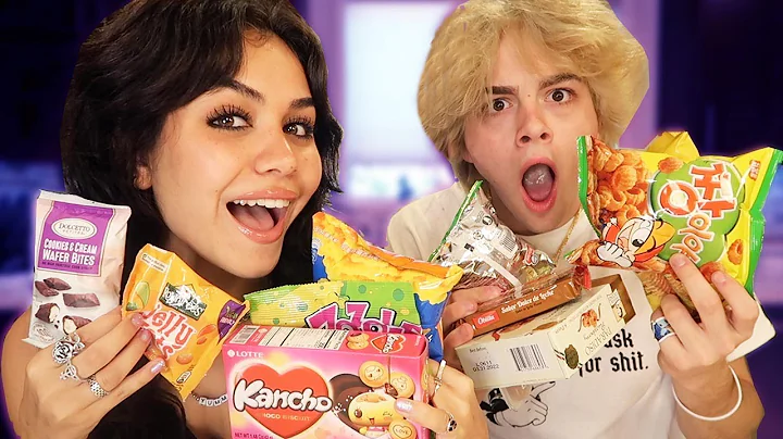 Trying Snacks From Around The World ft. Tyler Funke