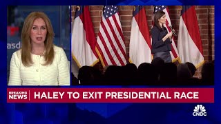 Nikki Haley to end presidential campaign