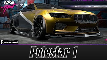 NFS Heat Studio: Polestar 1 Customization | CUSTOMIZATION APP | LOOK AT THE SIZE OF THAT WING