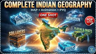 Complete Indian Geography In One Shot | Full Notes + Maps | For All Exams SSC UPSC PCS 2026 screenshot 5