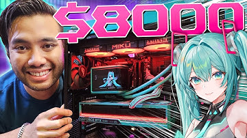 I Built an $8000 Hatsune Miku Gaming PC