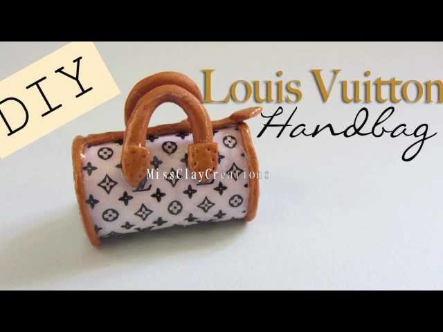 DIY Miniature Louis Vuitton Bag 