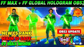 FF Max   FF GLOBAL 3D Hologram Config File | OB53 Free Fire Enemy Location Hack | 3D Hologram File