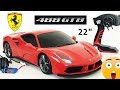 Ferrari 488 GTB Remote Control Car Tech RC By Maisto 22" Inch Unbxing