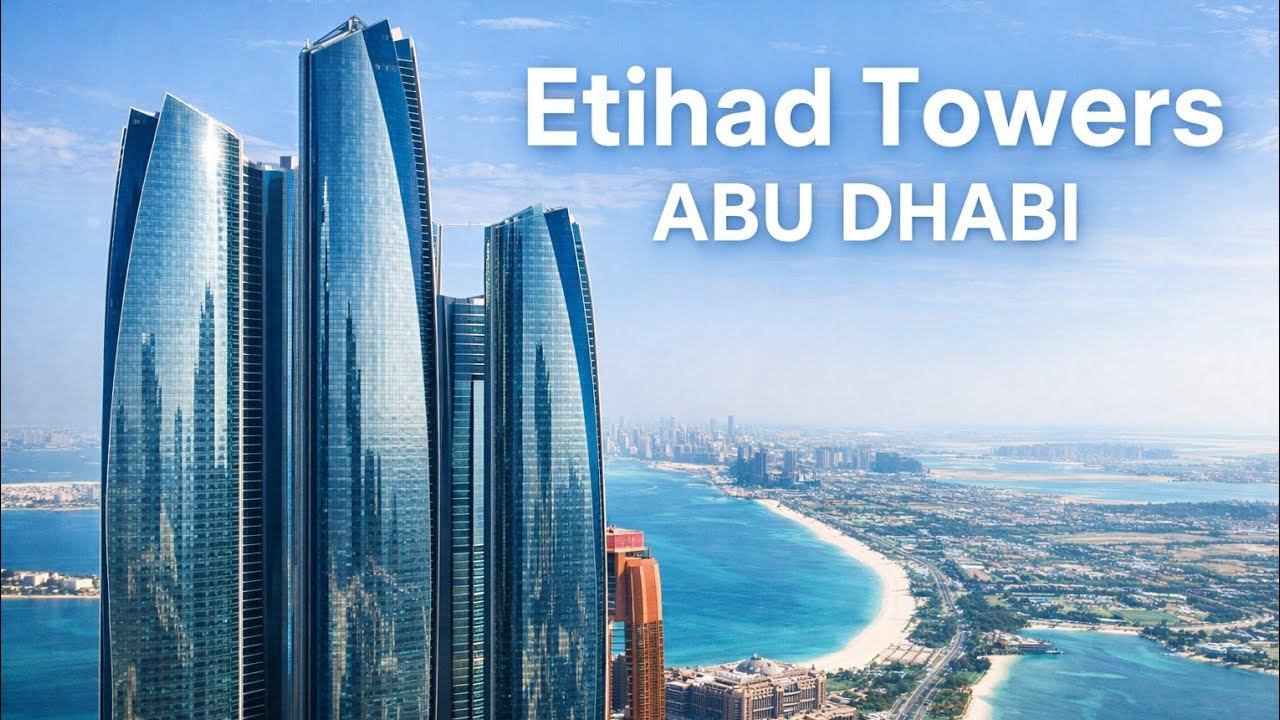 Etihad Towers Abu Dhabi | Observation Deck at 300 – Ultimate View