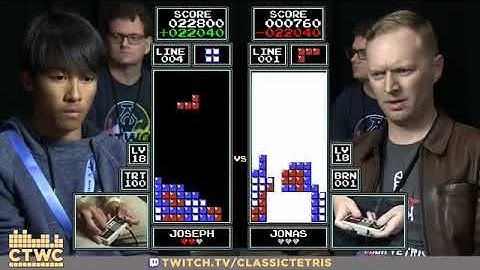 Tetris Boom 💥🤯 cut  Jonas Neubauer vs Joseph Saelee CTWC 2018