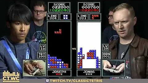 Tetris Boom 💥🤯 cut  Jonas Neubauer vs Joseph Saelee CTWC 2018