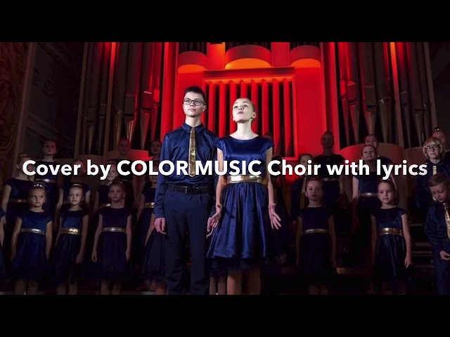 Alan Walker & Ava Max - Alone cover by COLOR MUSIC Choir with lyrics