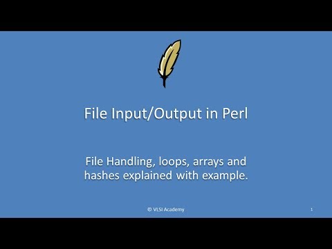 perl lec7: file handling, loops, hashes and arrays explained