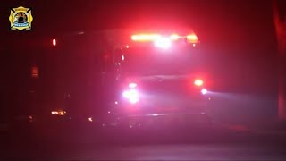 Responding To Structure Fire - Windsor Fire, Rescue 3