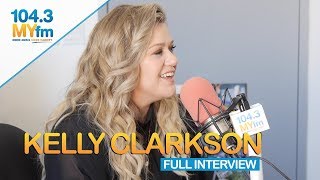 Kelly Clarkson Talks New Album, Being A Soccer Mom + Judges Valentine & Jill's Singing